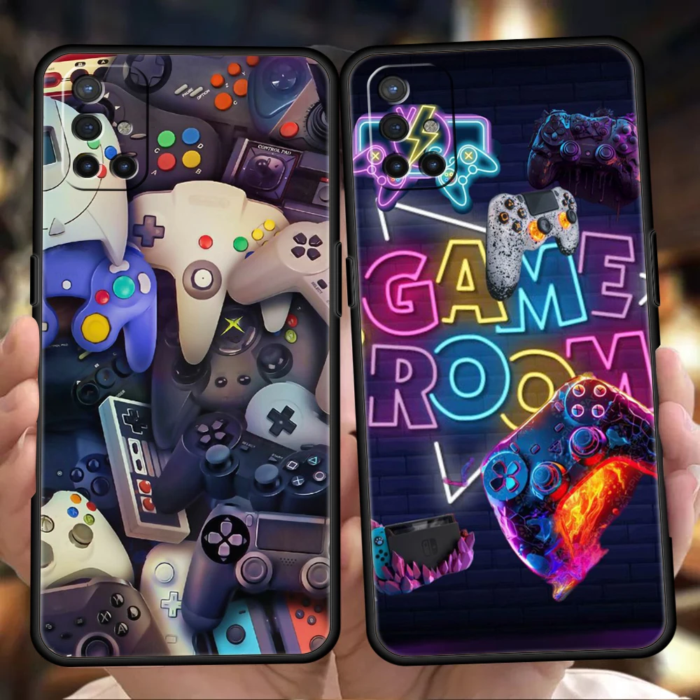 Game Controller Graphic Luxury Phone Case For Oneplus 10T 11 R10 Nord N100 N200 N10 10 7 8 9 7T 8T 9R 9RT CE 2 Z Pro 5G Cover