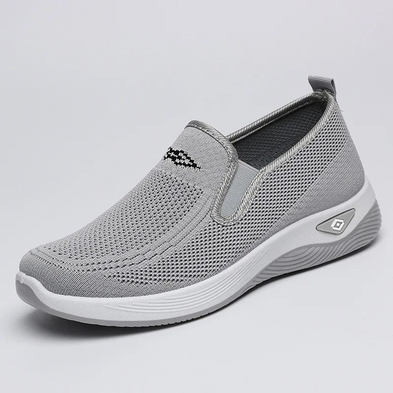 Women's Shoes Soft Soles Light and Comfortable Casual Shoes New Spring/Summer 2026 Air Mesh Low Cut Single Shoes Daily Lazy Shoe