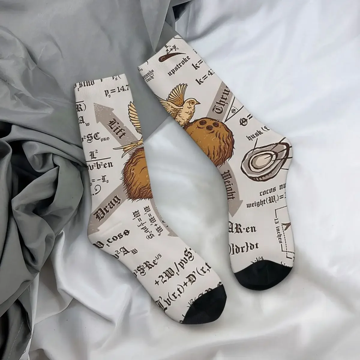 A Simple Question Of Weight Ratios Socks Harajuku Super Soft Stockings All Season Long Socks for Unisex Birthday Present