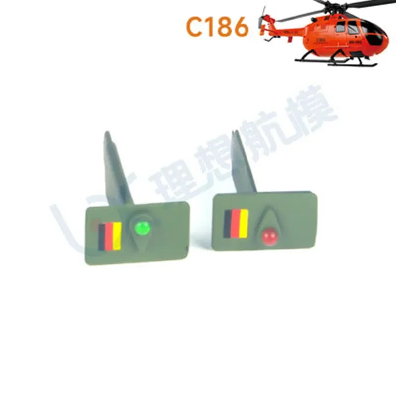 C186 BO-105 RC Helicopter Parts Main Blade Propeller Tail Motor Tripod Charger Rotor Head Steering Gear Shell Connectin Etc