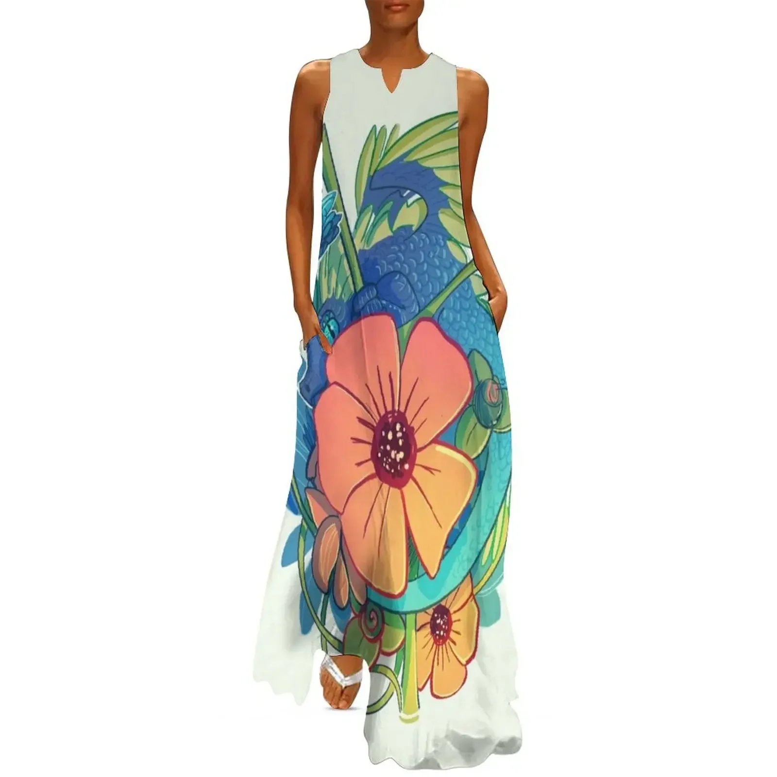 

Flower Dragon Long Dress dresses for woman 2025 luxury woman party dress Bridesmaid dress woman elegant women's sets