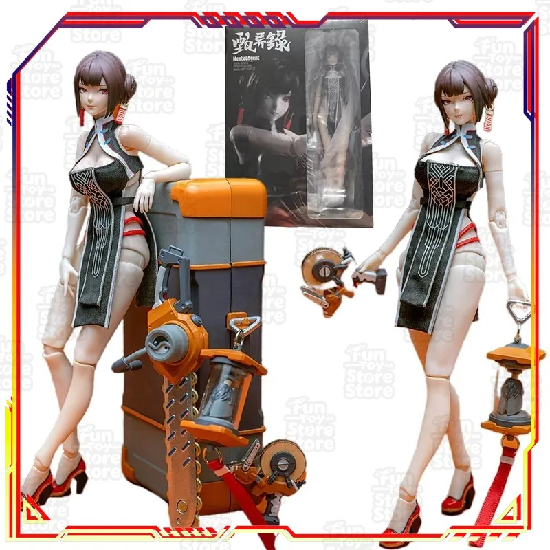

Mental Agent Lin Fengjiao MAZ-01 Mobile Suit Girl Action Figure Official Licensed Collectible Toy with Original Box and