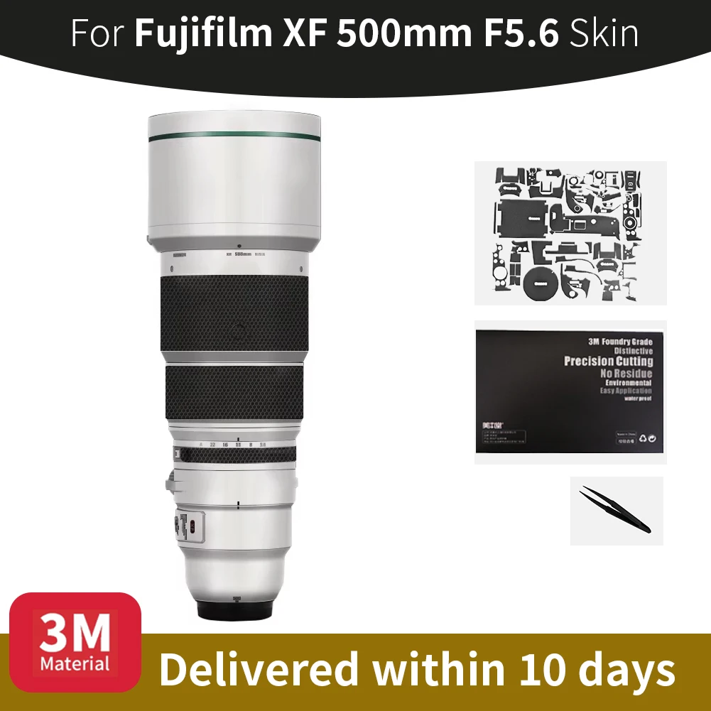 Pour Fujifilm XF 500mm peau Fujifilm XF 500mm F5.6 peau d'objectif de caméra anti-rayures film de protection d'objectif de caméra Pour Fujifilm XF 500mm peau Fujifilm XF 500mm F5.6 peau d'objectif de caméra anti-rayures film de protection d'objectif de caméra