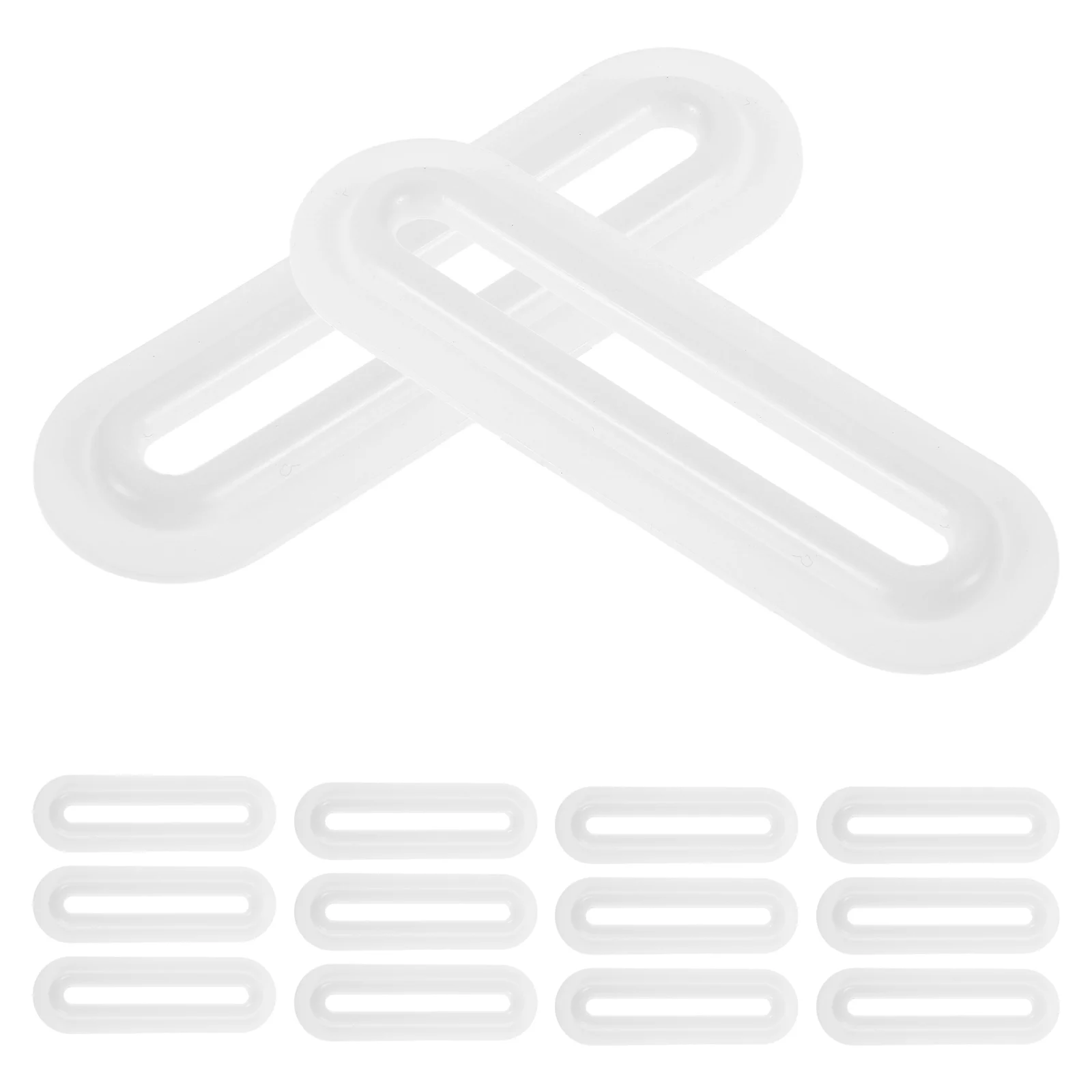 

20pcs Oval Coin Slots Diy Mechanism Replacement Insert For Creative Fun Coin Banks Plastic Saving Accessories Protection Covers