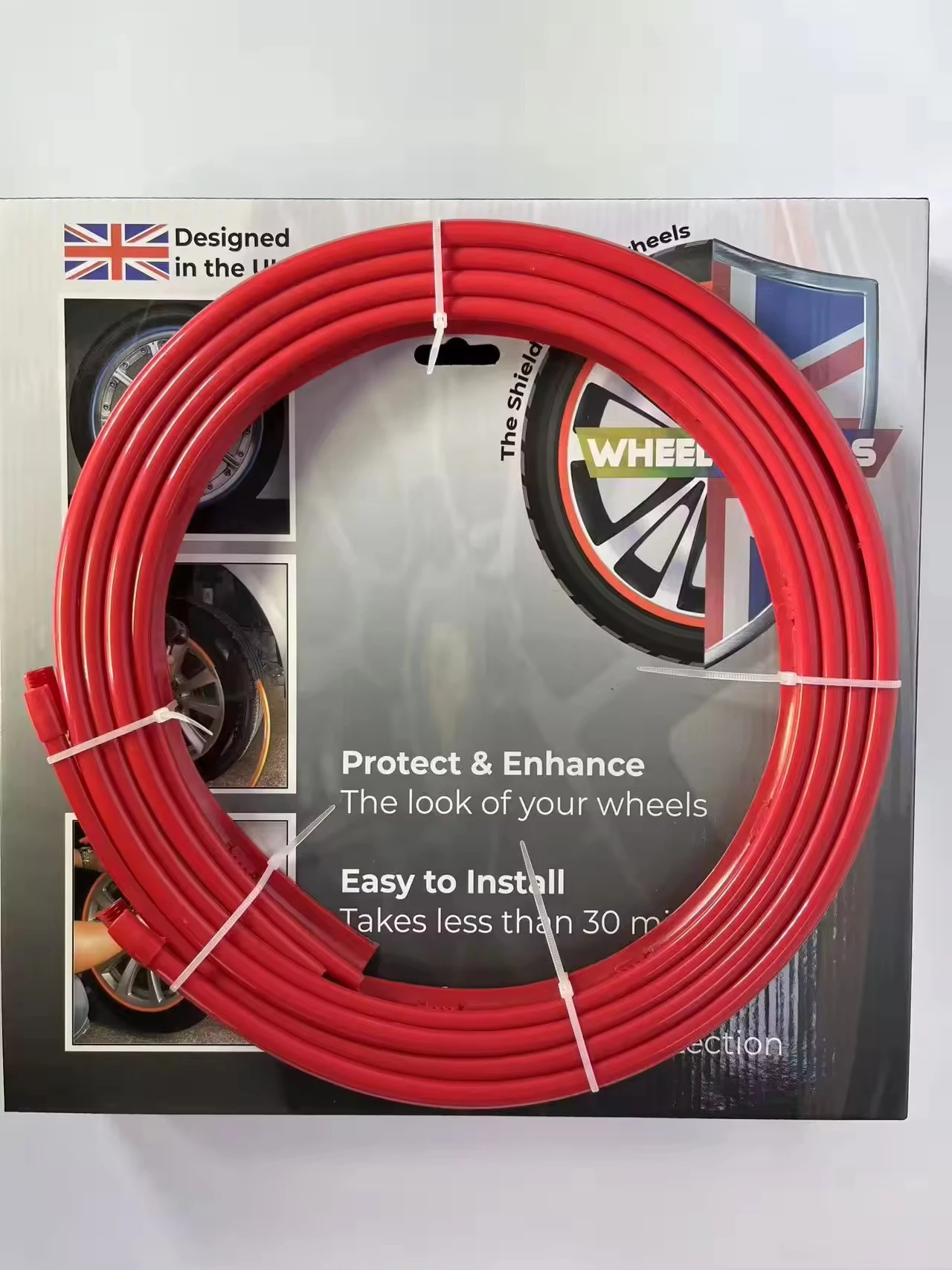 4 stks/set Universele Auto Stijlvol Voor 12 "-24" Auto/Vrachtwagen Legering Gator Beschermende Velgbeschermer Goede Kwaliteit