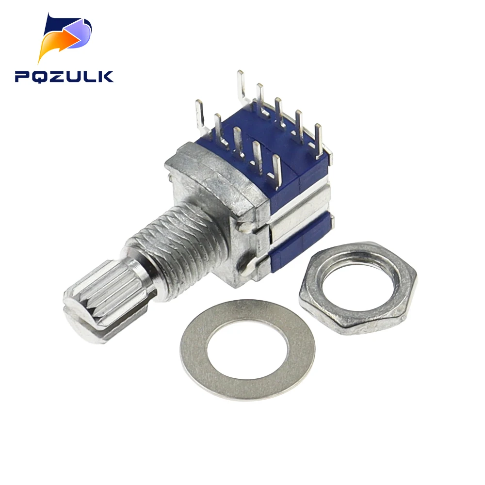 5PCS RS1010 Plum Shaft 15MM Band Rotary Gear Change Switch 1Pole 2 1Pole 3Position 1Pole 4 1Pole 5 2 Pole 2 Position