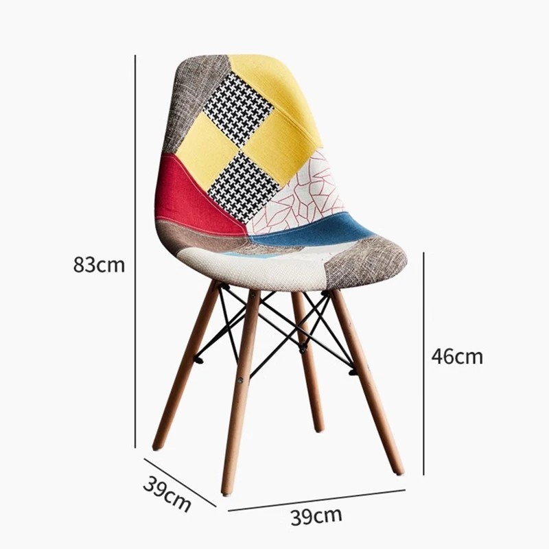 Japanese Dining Chair Modern Hotel Nordic Office Living Room Chairs Kitchen Lounge Muebles Para El Hogar Household Items