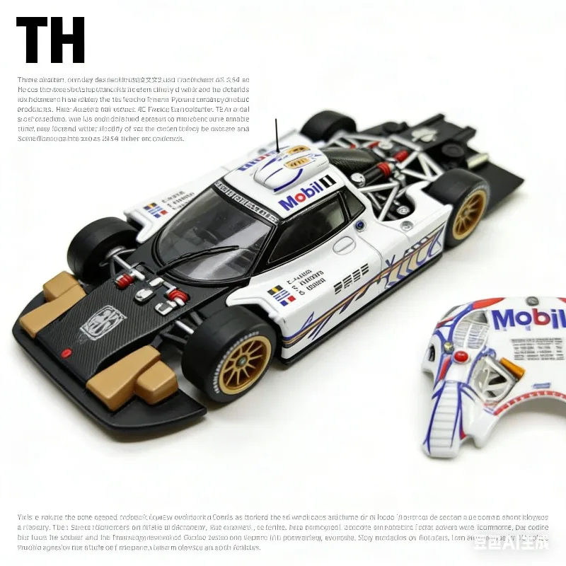 

TH 1:64 Mobil 1 Edition GT1 - Detailed Diecast Replica with Openable Components