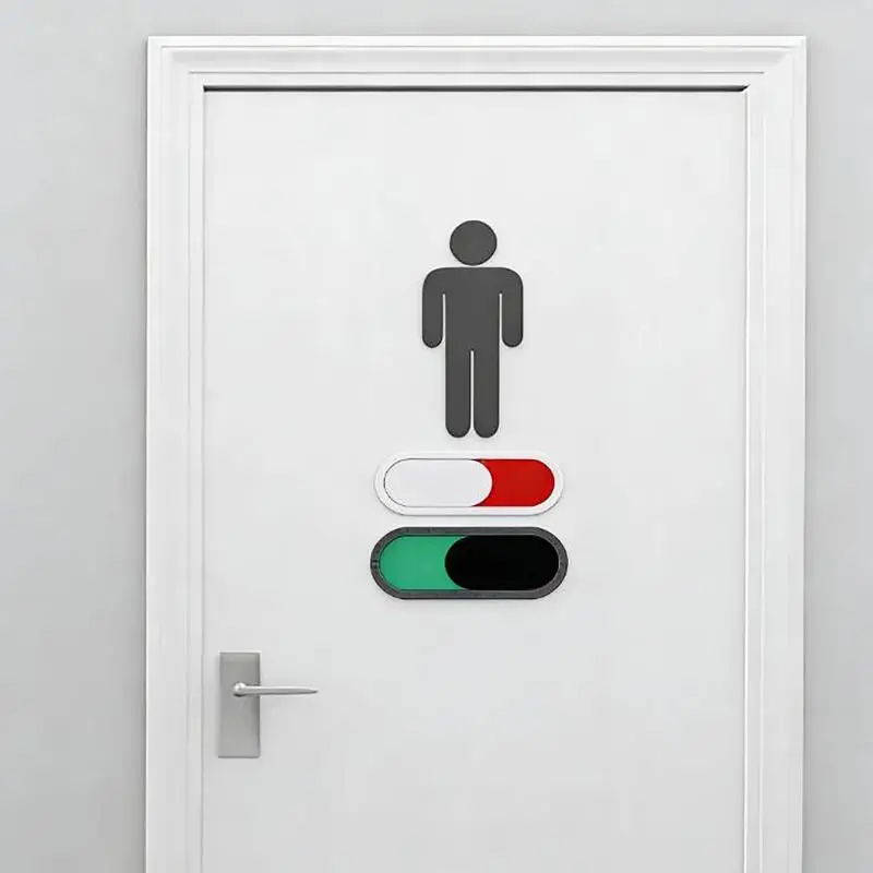 ● 1Pcs Do Not Disturb Sign Room Available Or Notfor Door Privacy Sign Vacant Occupied Sign For Home Office Restroom Conference