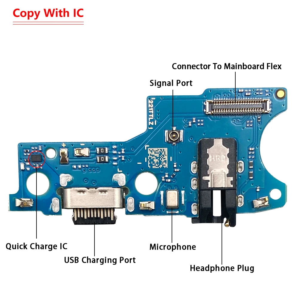 Usb Charger Port Flex Cable For Samsung A14 4G A145P Charging Board Module Fast Charge