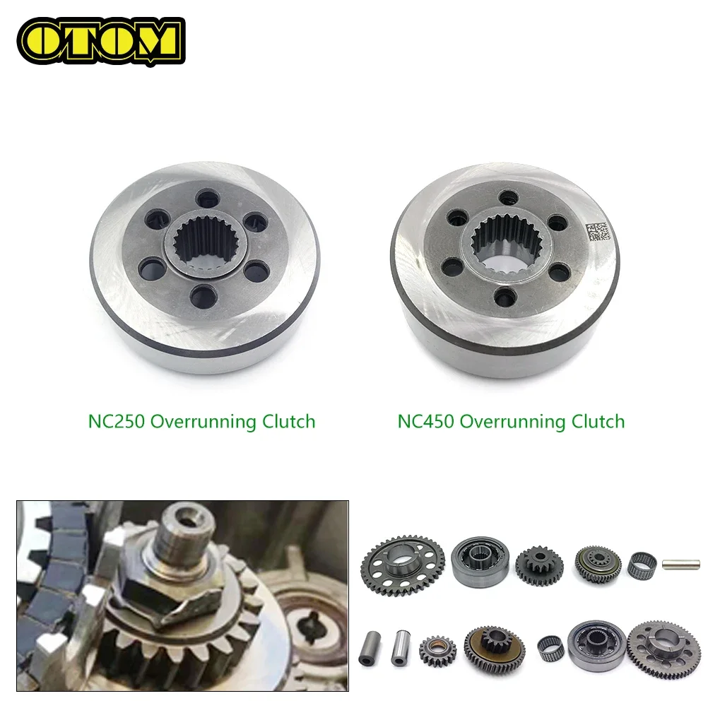 Motorcycle Start Starter Overrunning Clutch Double Gear Needle Roller Bearing For MOTOLAND AVANTIS ENDURO ZONGSHEN NC250 NC450