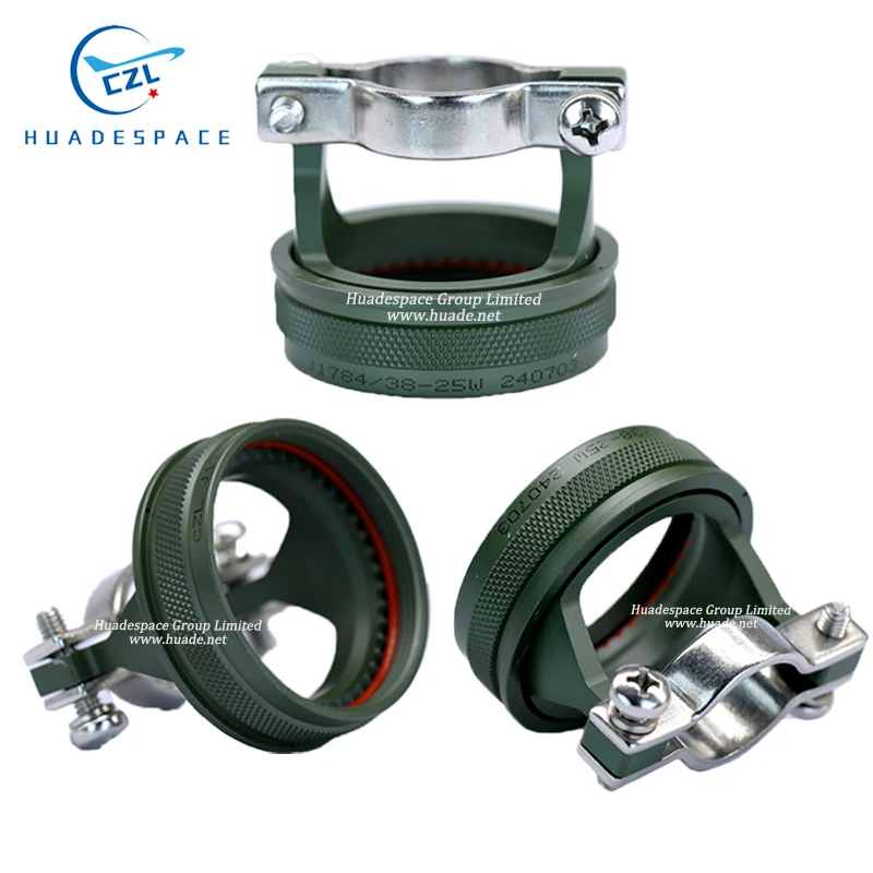 High Quality J1784 Series D38999 Circular Connector Electrical  Clamp Backshell Cable Clamp