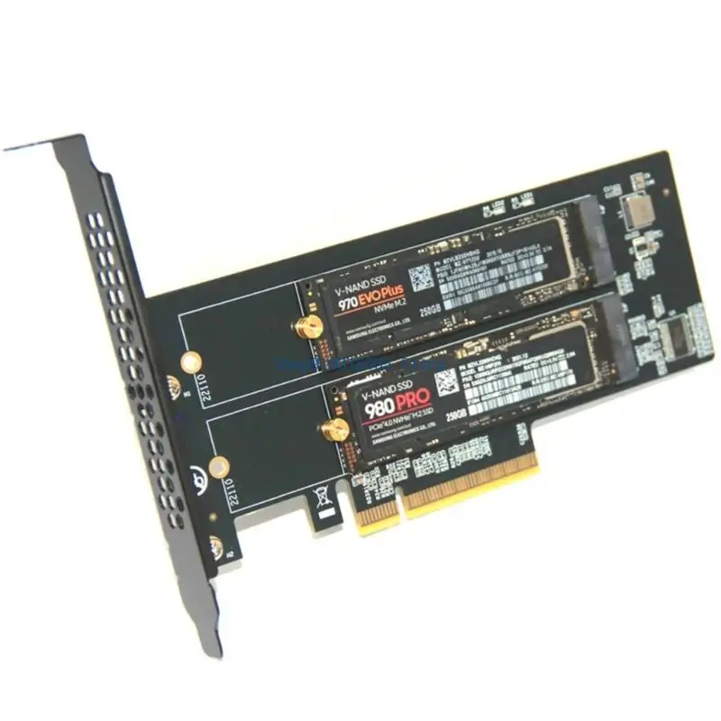 PCIe4.0 X16 Midas Touch NVMe Link Card Double Agreement