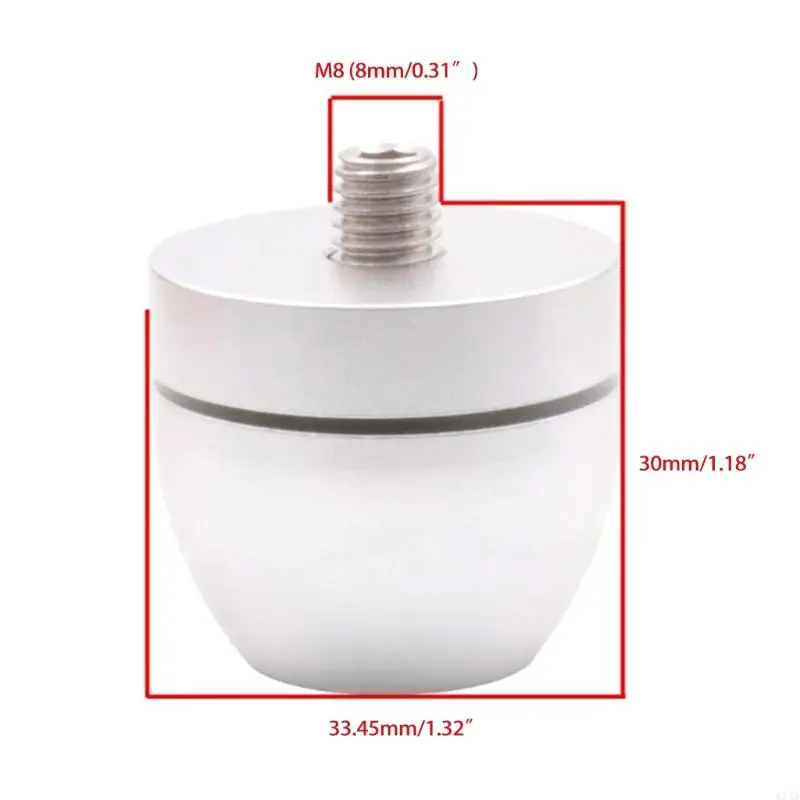 Loa K1AA Pad Aluminum Alloy Loa Phân lập Base Pad Feet Feet