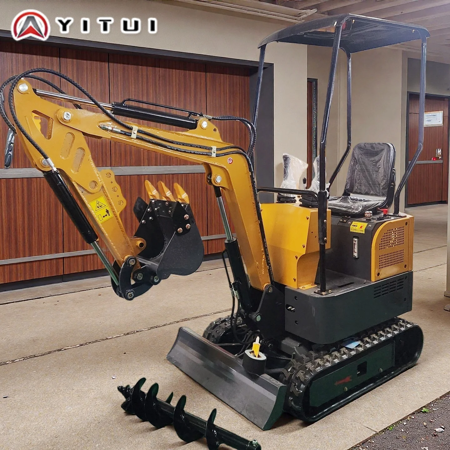

Customized 1.2Ton Mini Excavator Lightweight Tracked Digger for Narrow Spaces Garden Renovation & Municipal Maintenance