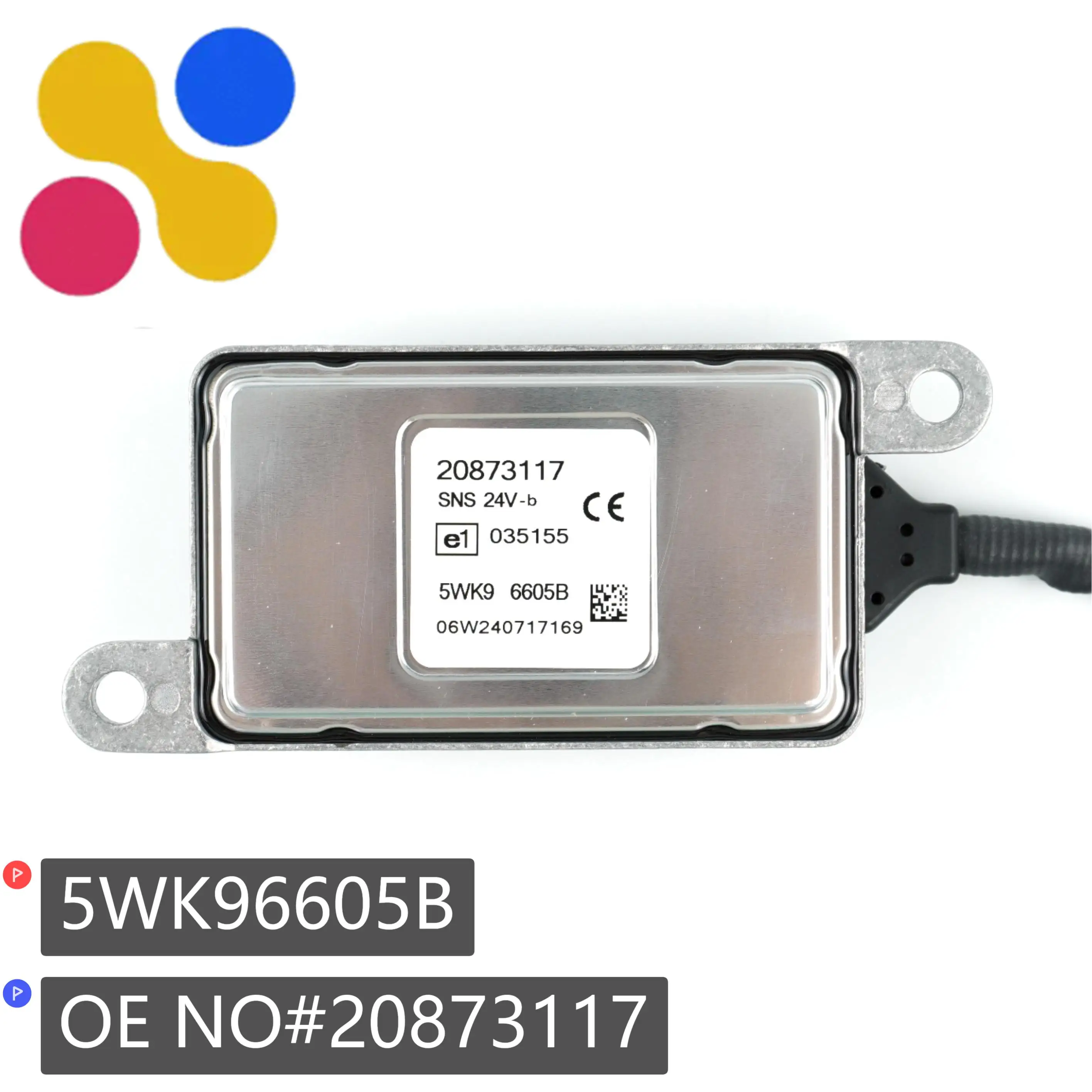 

NOx Sensor 20873117 5WK96605B For Volvo 24V High Quality Affordable Price Nitrogen Oxide Sensor Factory Outlet Car Spare Parts