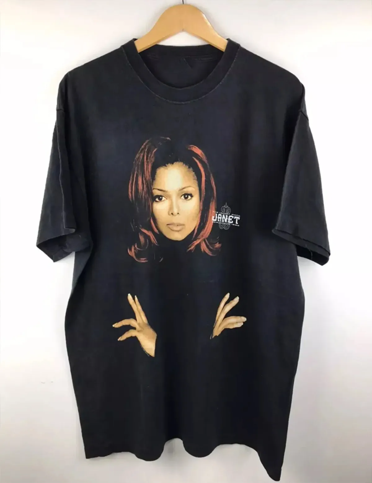 Janet Jackson Hip Hop 90s Unisex T Shirt Men And Women S To 5XL NL2933