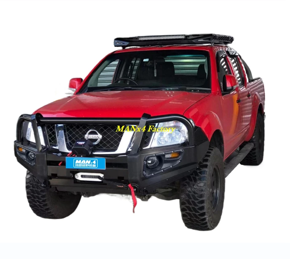 

TOP Navara D40 Стальной передний бампер Bull Bar для Nissan Navara D40