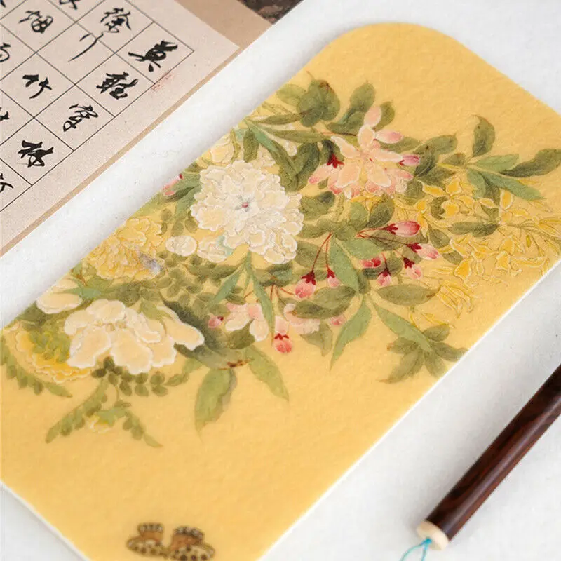 New Painting Felt Desk Pad Printed Arm Anti Dirt Pad Calligraphy Painting Felt Inkstone Pad Hand Pillow Felt Pads Desk accessori