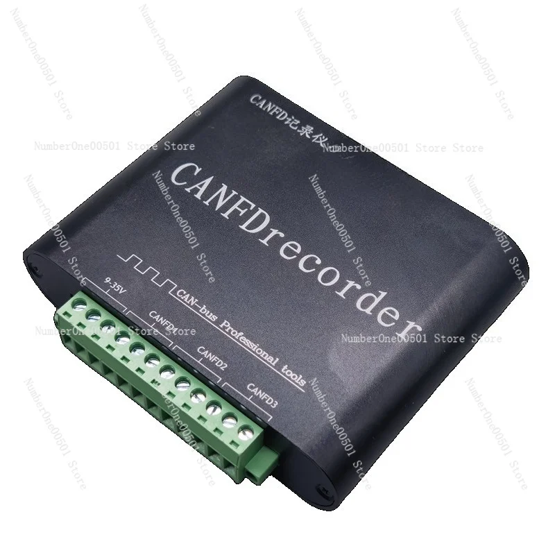 For Vehicle CAN Bus Data Logger, Offline Playback, Relay, Battery Powered TF Card Storage