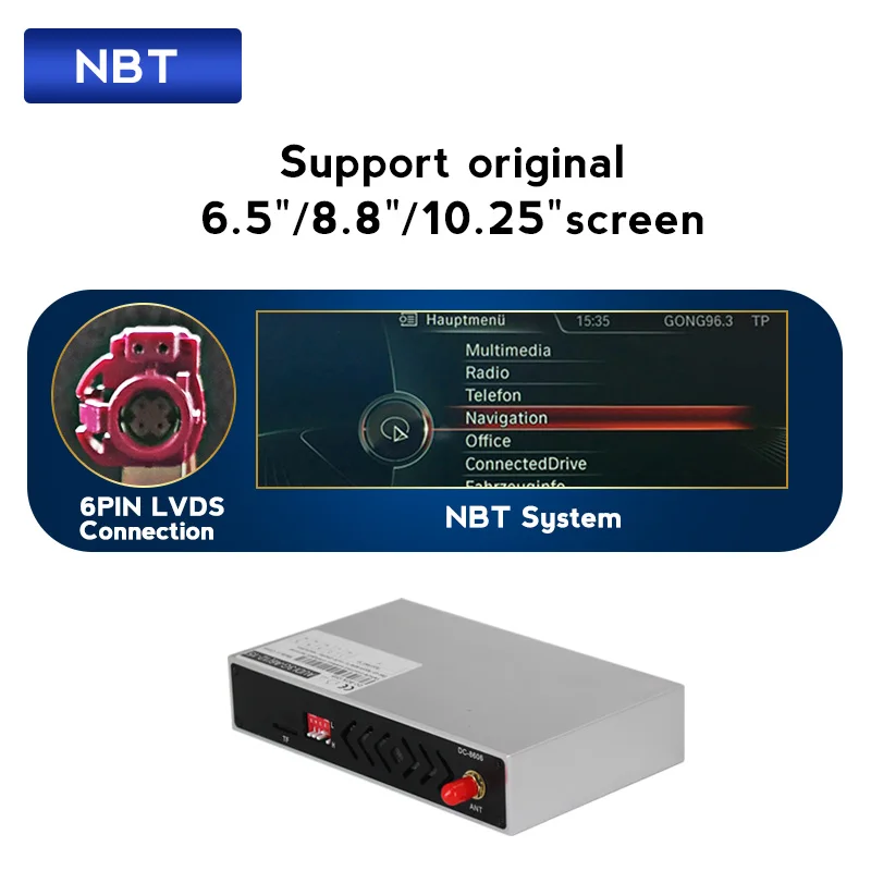 NaviFly NEW Wireless Car-Play Android Auto For BMW 1 / 3 / 5 / 6