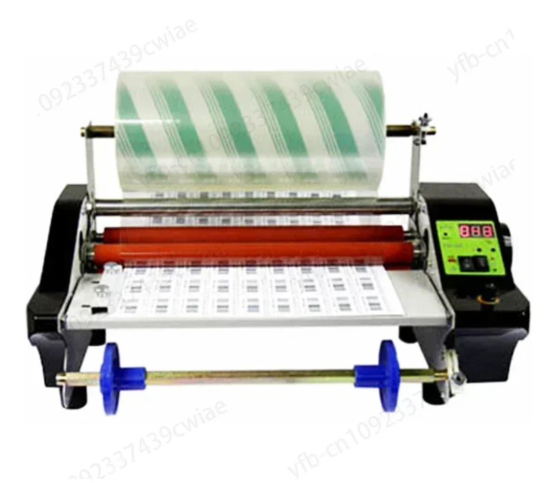 FM360s Photo Laminating Machine Electric Laminator Self-adhesive Crystal Label Hot&Cold Lamination Paper Book Laminating Machine