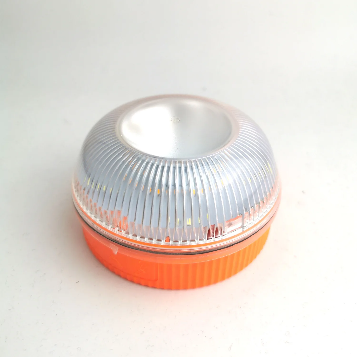 Magnetic Emergency Beacon Light for Cars - Strobe Flashing Warning Lamp, Vehicle Safety Signal Light (Battery Not Included, V16