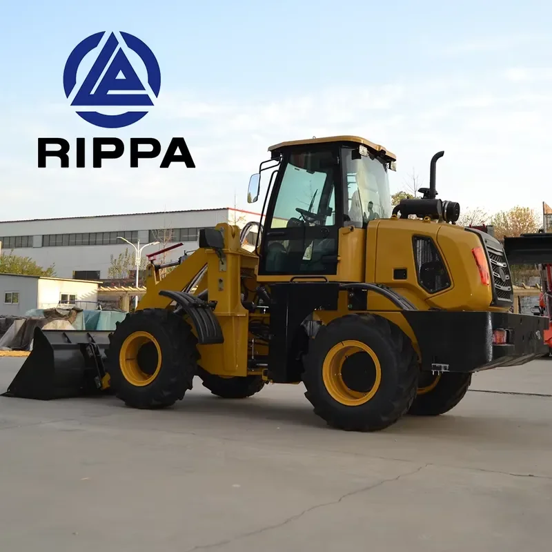 High Quality EPA Engine Wheeled Front End Loader Earth-moving Machinery with PLC and Motor