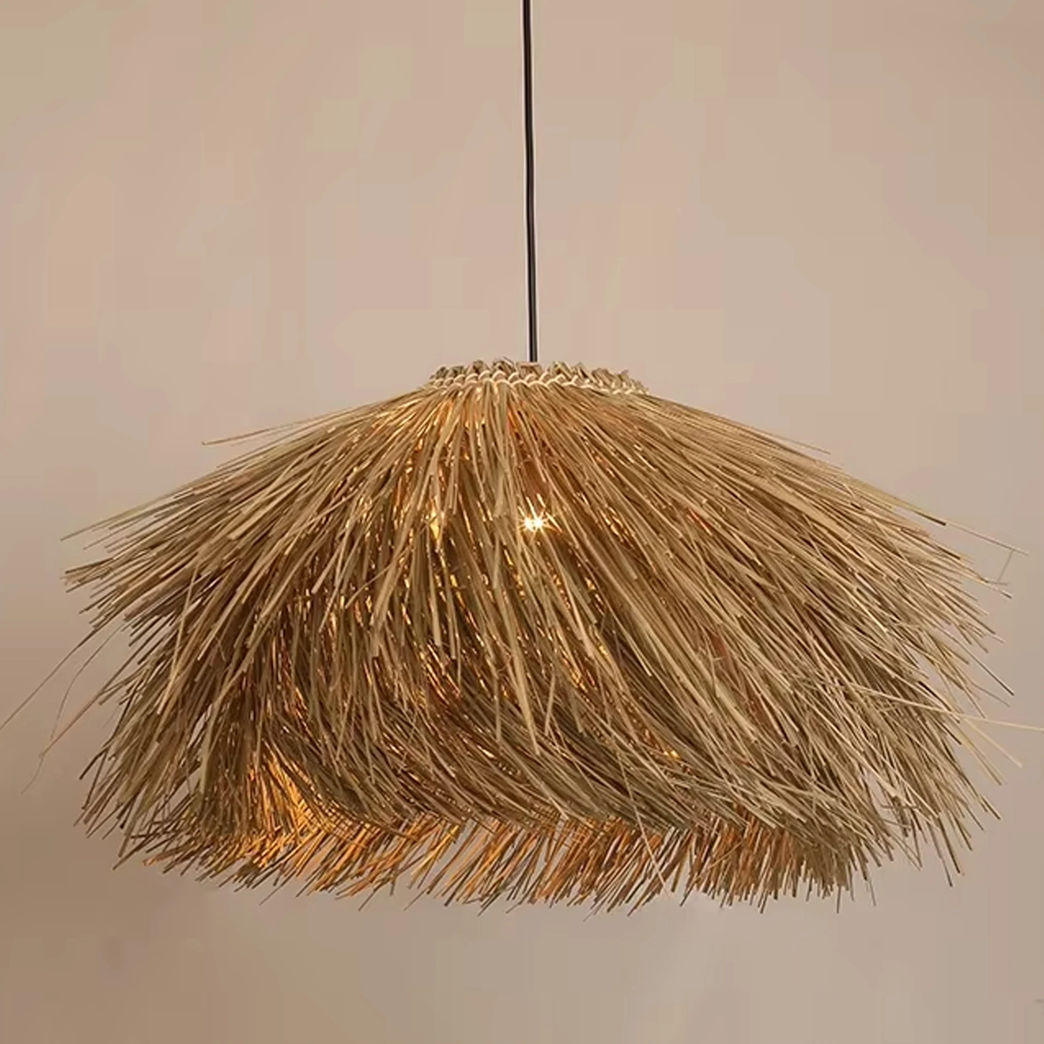 Wabi Sabi geweven hanglamp Boh - Wicker Pendant Shade recensie en prijs