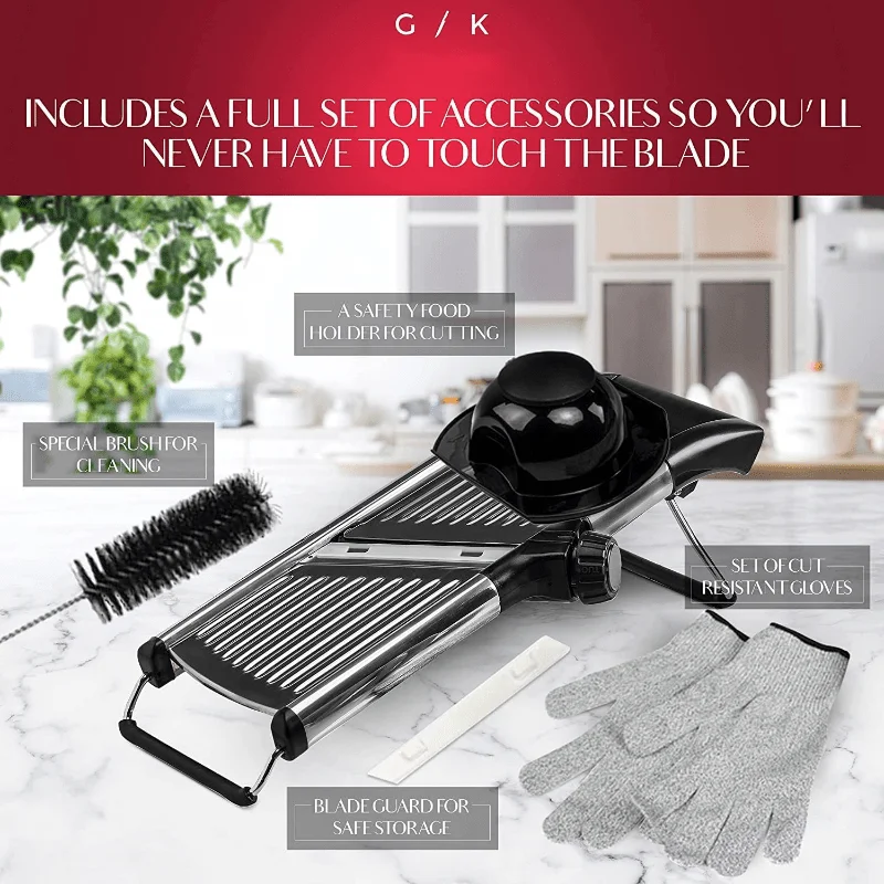 Stainless Steel Mandoline Slicer 7