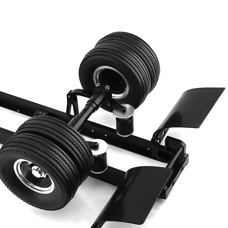 1/14 Symulacja ciężarówki Zawieszenie pneumatyczne DIY Tamiya Model przyczepy do ciągnika Akcesoria Duży system amortyzacji w podróży