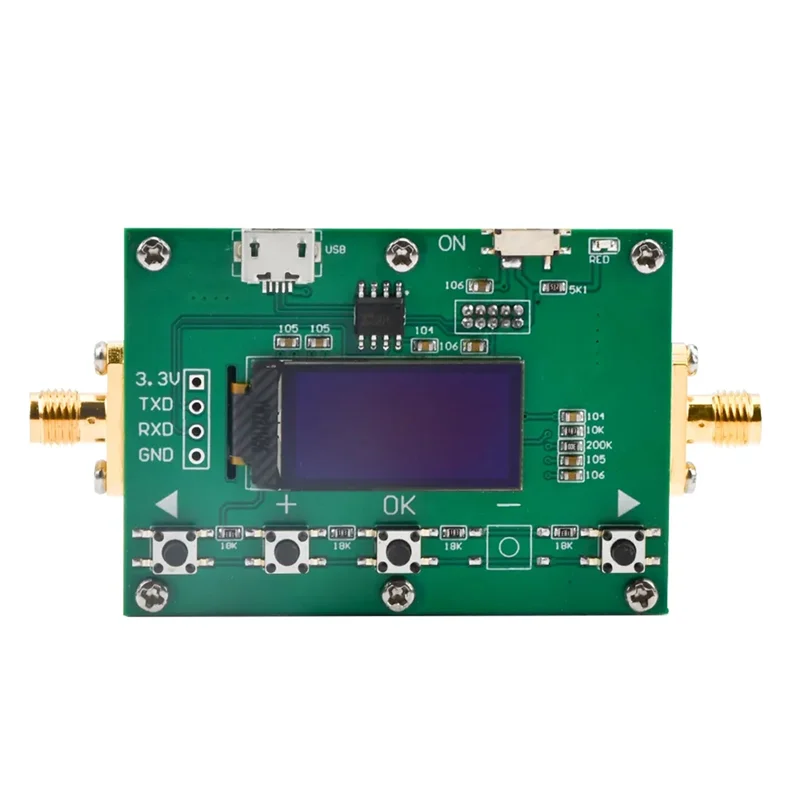 

Durable-DC5V цифровой радиочастотный модуль аттенюатора аксессуары DC-6 ГГц параллельный 0-31,75 дБ программируемый аттенюатор корпус с ЧПУ RF модуль A