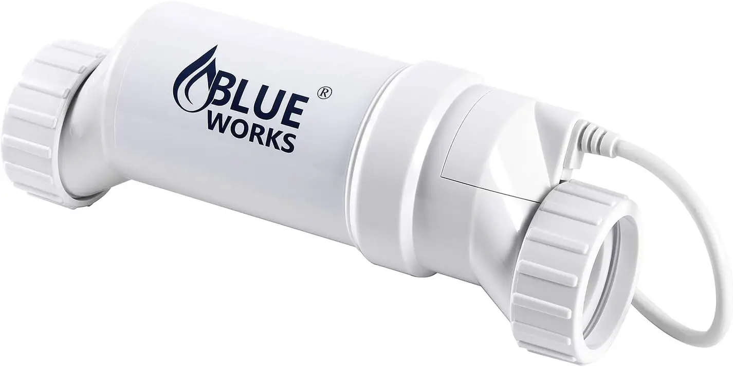 BLUE WORKS Salt Cell - up to 40,000 Gallons Pool, Fit for Hayward Cell T 15, Salt Cell for Pool, 2 Years Warranty