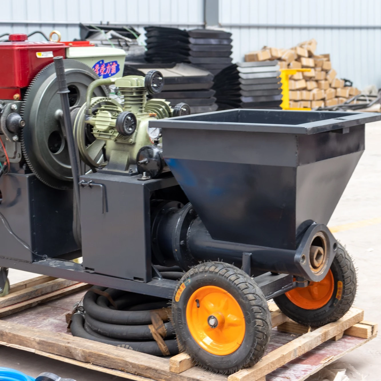 

Новинка! Электрический распылитель для цементного раствора и бетона CNMC, малогабаритный, для стен