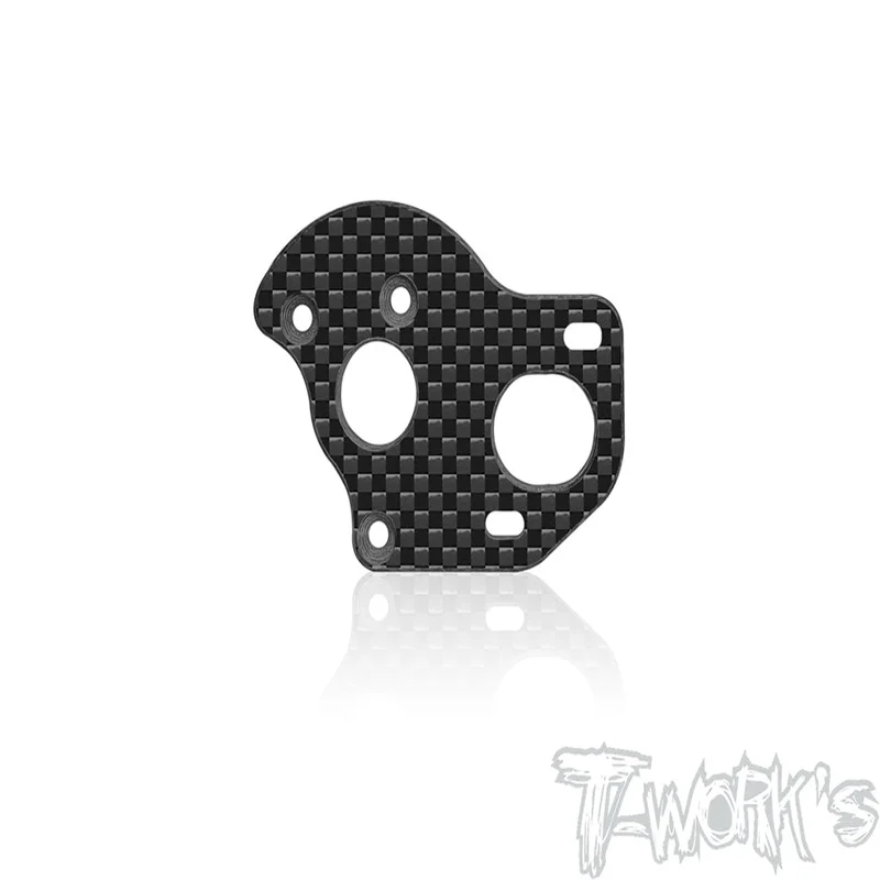 Original T works TE-B6.4-A Carbon fiber Laydown Motor Plate 3mm ( For Team Associated RC10 B6.4/ B6.3 ） professional Rc part