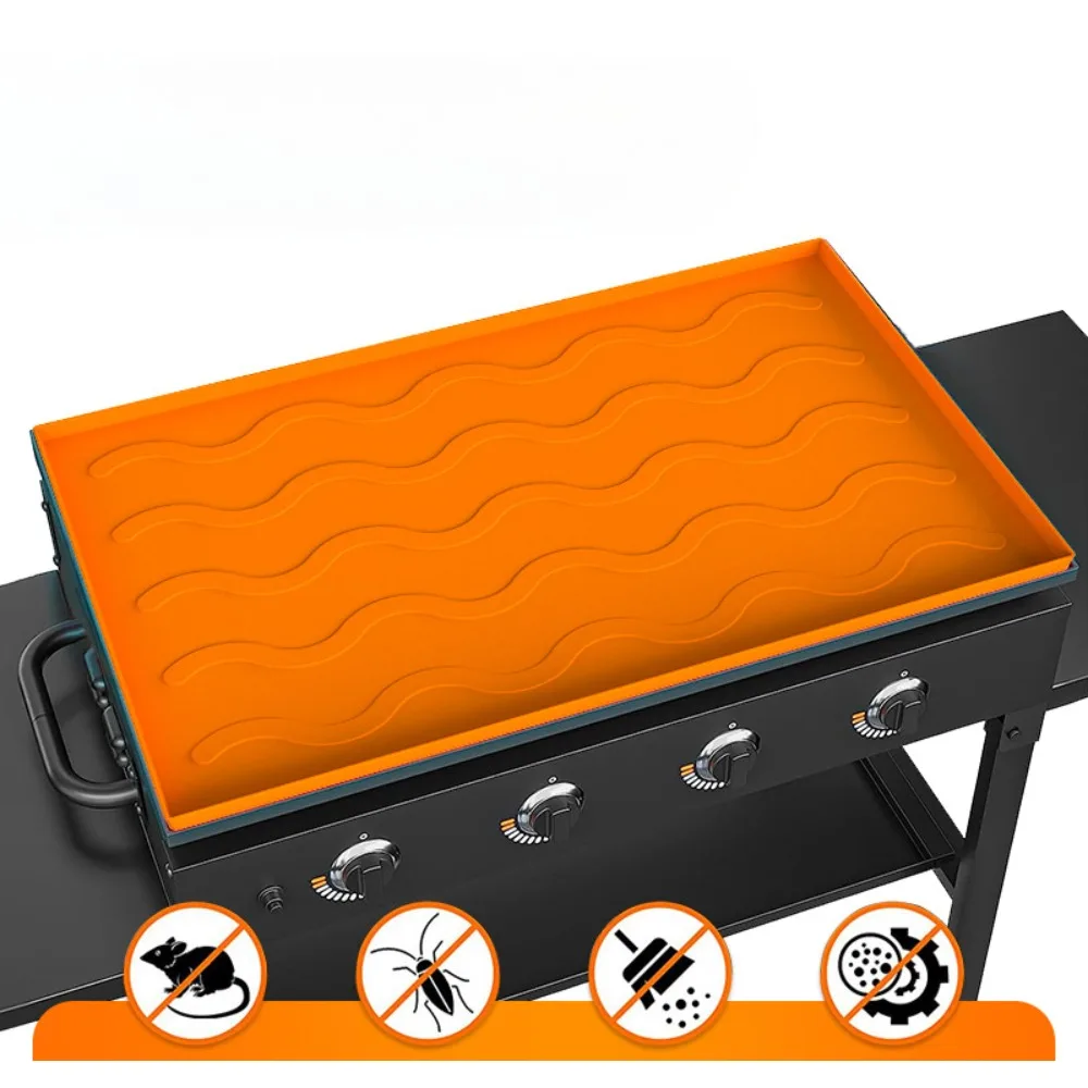 Barbecue Stove Silicone Cover , Oven Tray Protective Pad