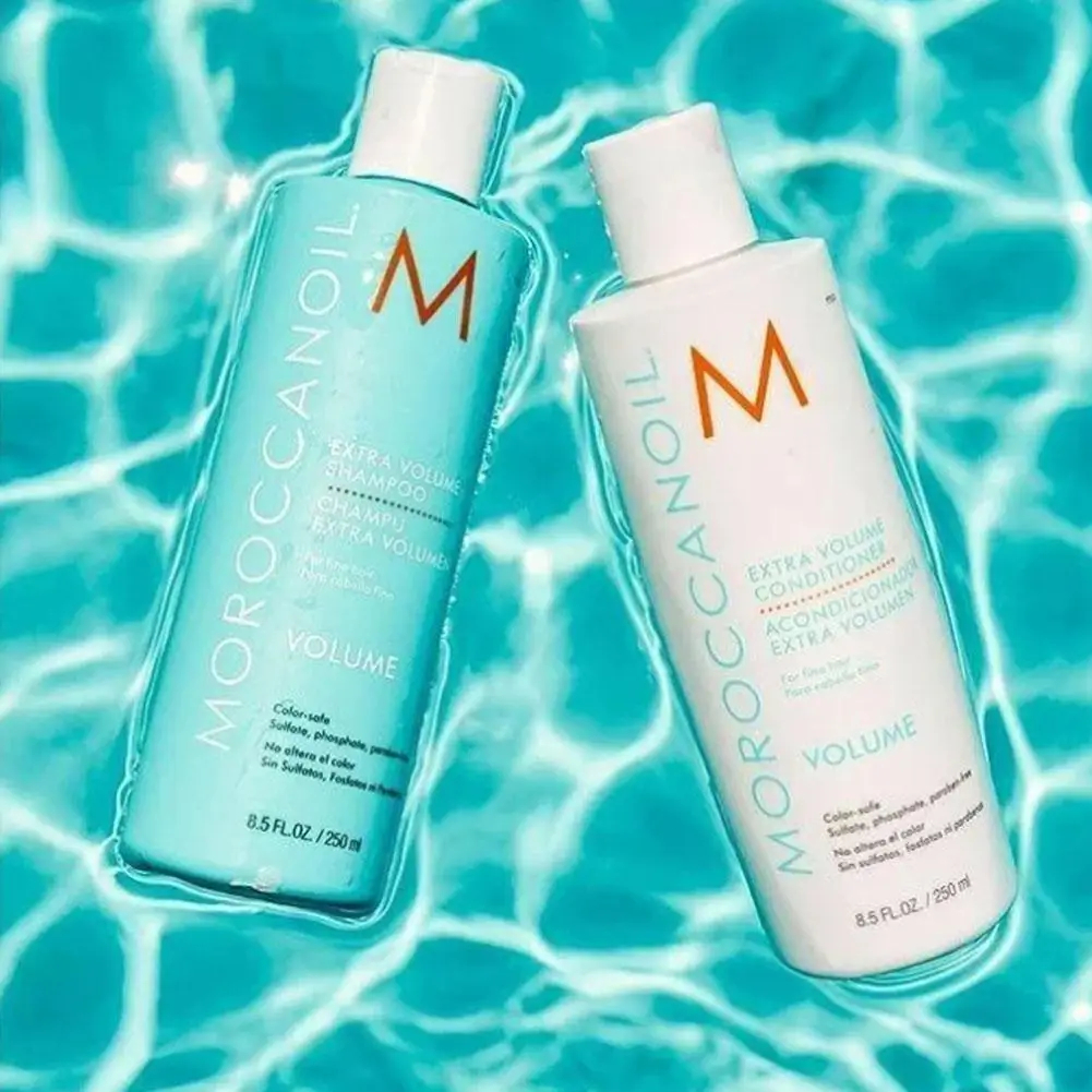 

Увлажняющий объемный шампунь, нежно очищает, глубоко питает кожу головы, кондиционер для ухода за гладкими волосами, восстанавливает волосы 120 мл