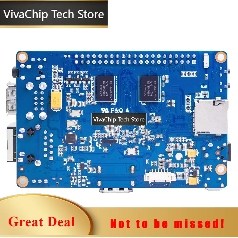 VivaChip TechBanana Pi BPI-M64 AllWinner A64 64 Bit Quad-core Mini Single Board Computer Open Source Hardware
