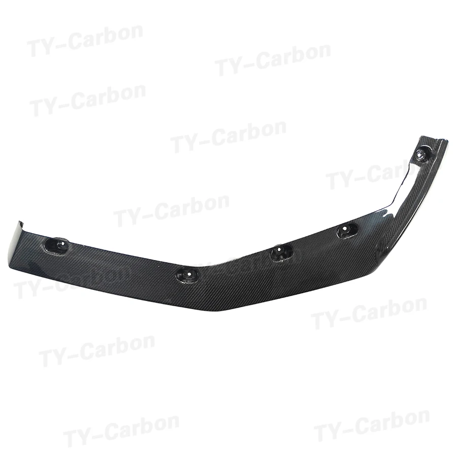 Dry Carbon Fiber Car Front Bumper Lip Spoiler for BMW 5 Series G90 G99 M5 2025+ Racing Front Lip Chin Apron Body Kits - view 4