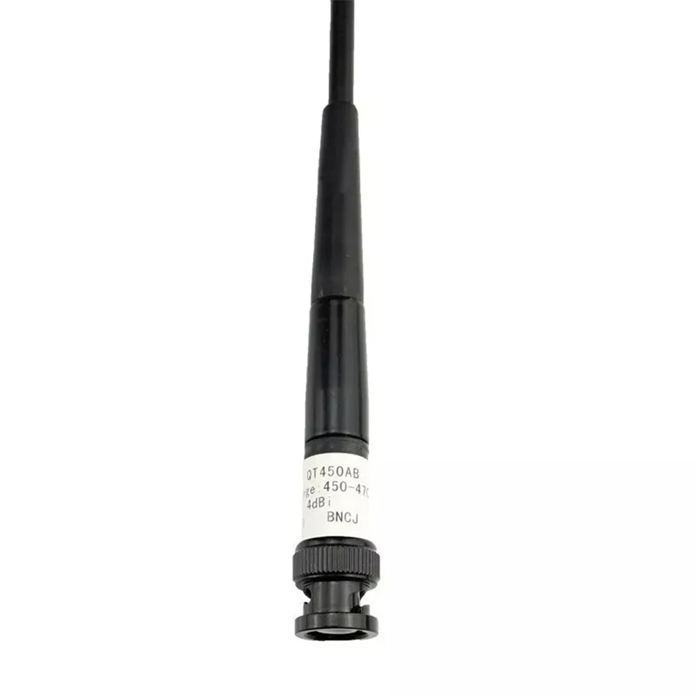 Antena 450-470MHz Frecuencia de antena de látigo 4dBi 450-470 MHz Longitud de alta confiabilidad Aprox. 305 mm Material ABS Negro