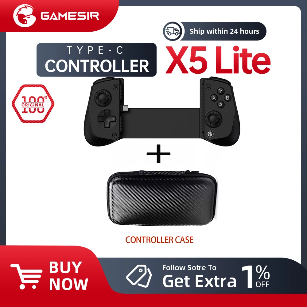 مُقيّم شامل لجهاز تحكم الألعاب GameSir X5 Lite Type-C: الأفضل لمحبي الألعاب المتنقلة على iOS وAndroid