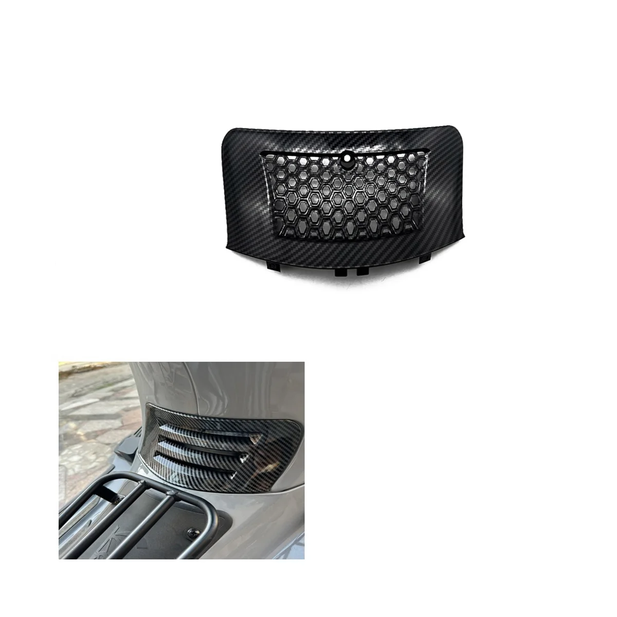 Motorcycle Imitation Cylinder Head Protector Cover Cooling Cover for VESPA Sprint150 Primavera 150