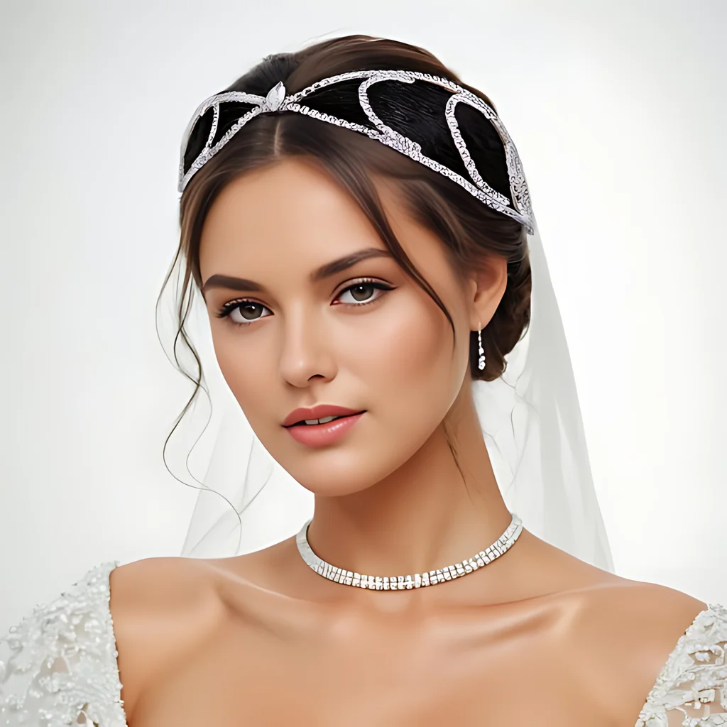 Rhinestone Headband Bridal Wedding Headwear Woman Party Hair Accessories Handmade Crystal Jewelry Hairpiece HP545