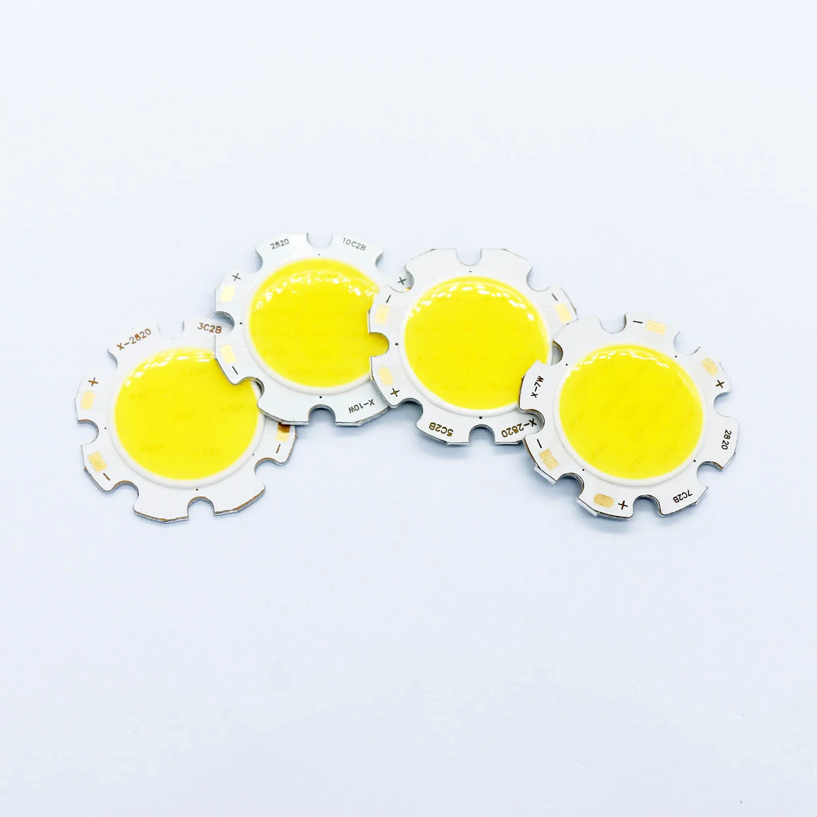 10pcs LED Beads COB Chip Light-Emitting Diode Bridgelux Chip 3W 5W 7W 10W 2828 CRI80 Warm/Natural/White for Led Cob DIY Led Bulb