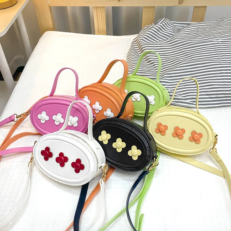 Purses and Handbags Fashion Korean Version All-match Small Mixed Colors Lovely and Sweet Princess Toddler Purses and Handbags