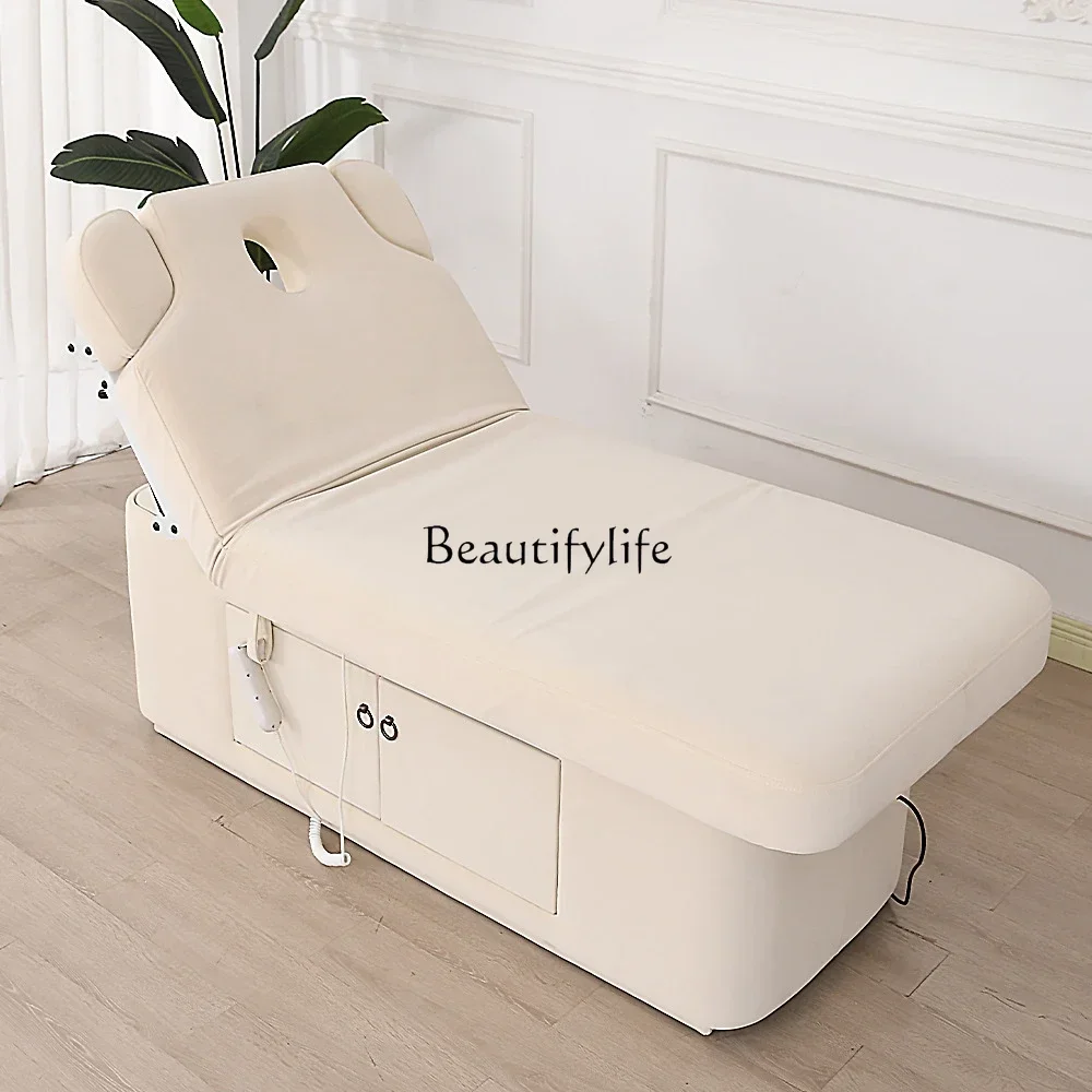 

*High-grade latex electric beauty bed, special massage constant temperature heating physiotherapy bed for beauty salons
