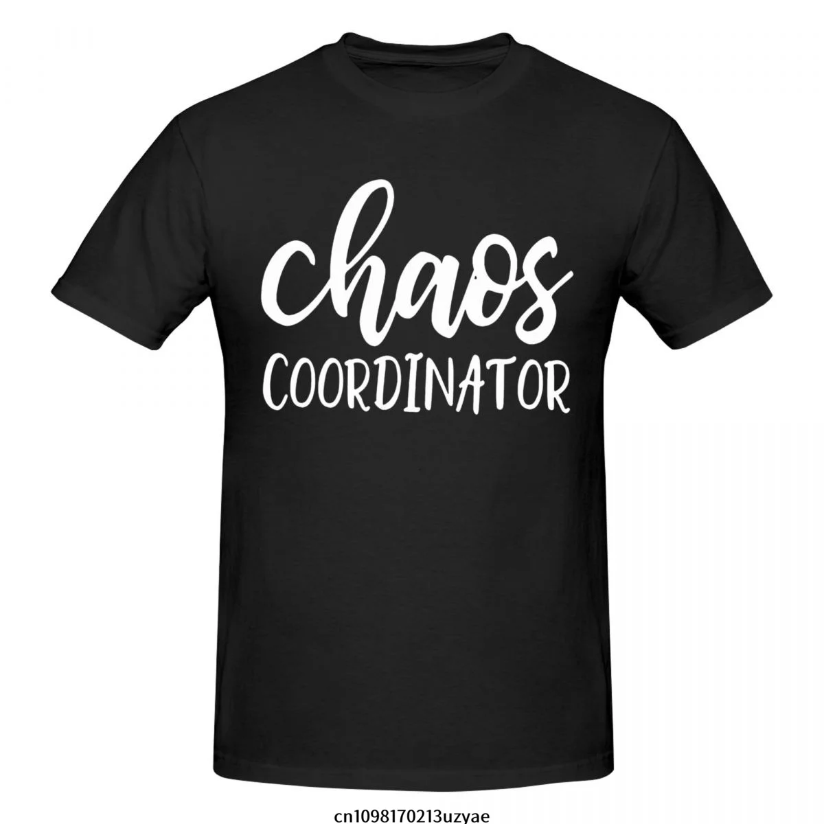 

Футболка Chaos Coordinator, мужская модная футболка, хлопковая футболка, топы, футболки с коротким рукавом