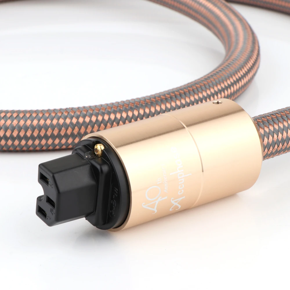 Лидер продаж HI End Schuko Netsnoer CD Versterker Amp AU/US/EU Stekker Kabel HIFI AC Netstroom CableEU Schuko Power Iine