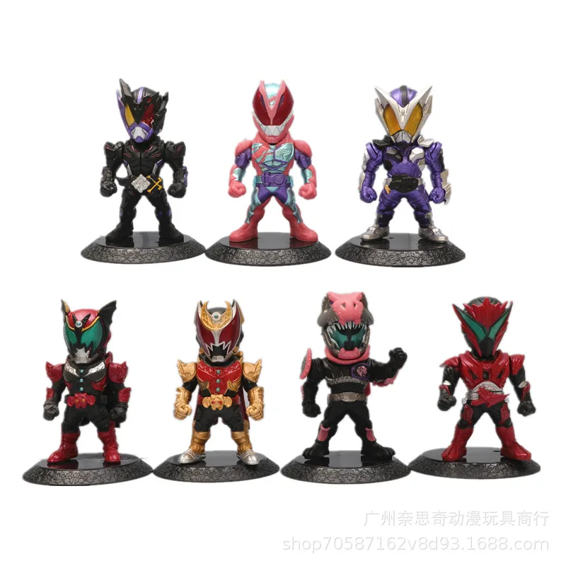 ملثمين خارقة التنين فارس أنيمي عمل أرقام اللعب نموذج سيارة الداخلية سطح المكتب مصغرة زخرفة الملحقات تمثال