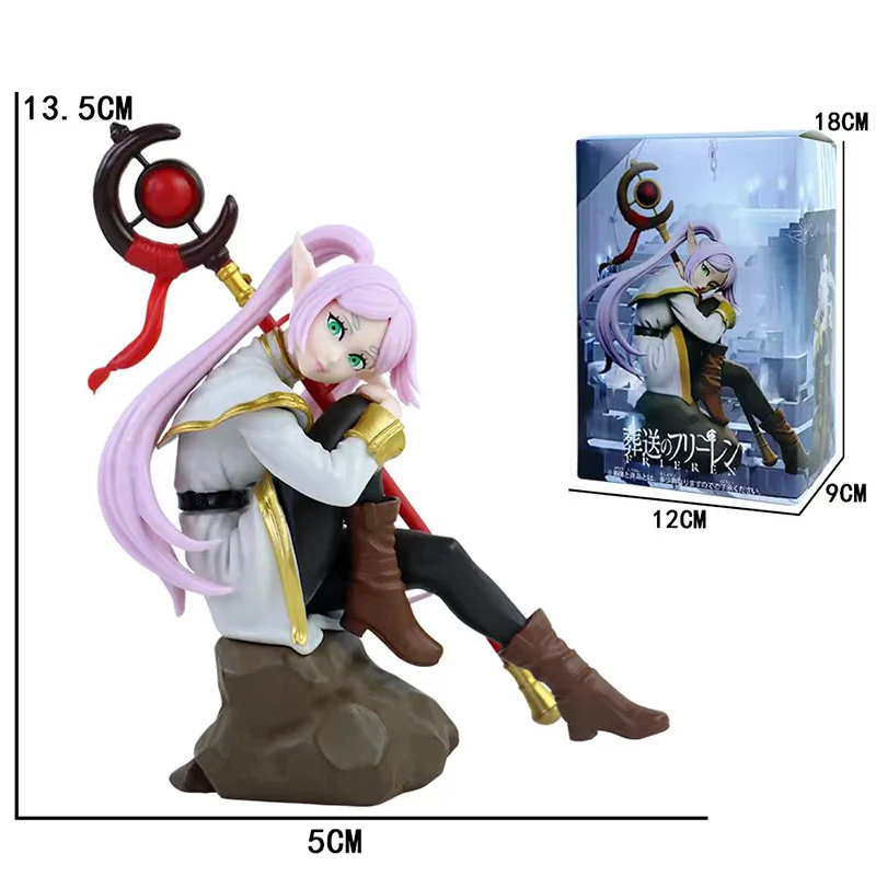 

New Anime Girl Figure Frieren Beyond Journey's End Noodle Stopper Sousou no Frieren Action Figure Collectible Model Doll Toys